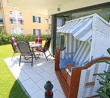 شقة Strandvilla Andrea Whg 02 Meerzeit Mit Terrasse